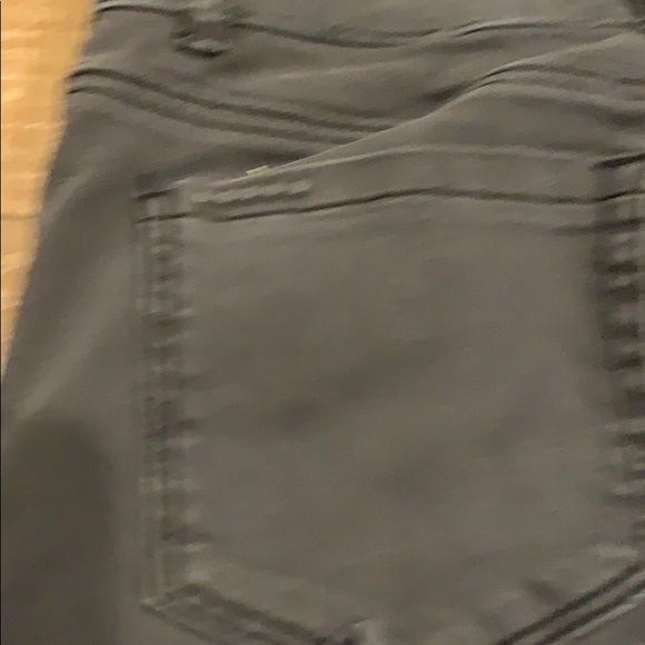 Blank NYC dark grey lace-up cropped jeans Size 26 - Picture 5 of 7